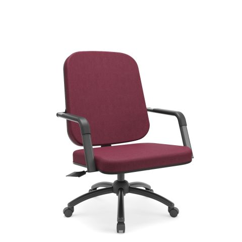 Móveis para Escritório: Cadeira Operativa Plus Size- Plaxmetal 