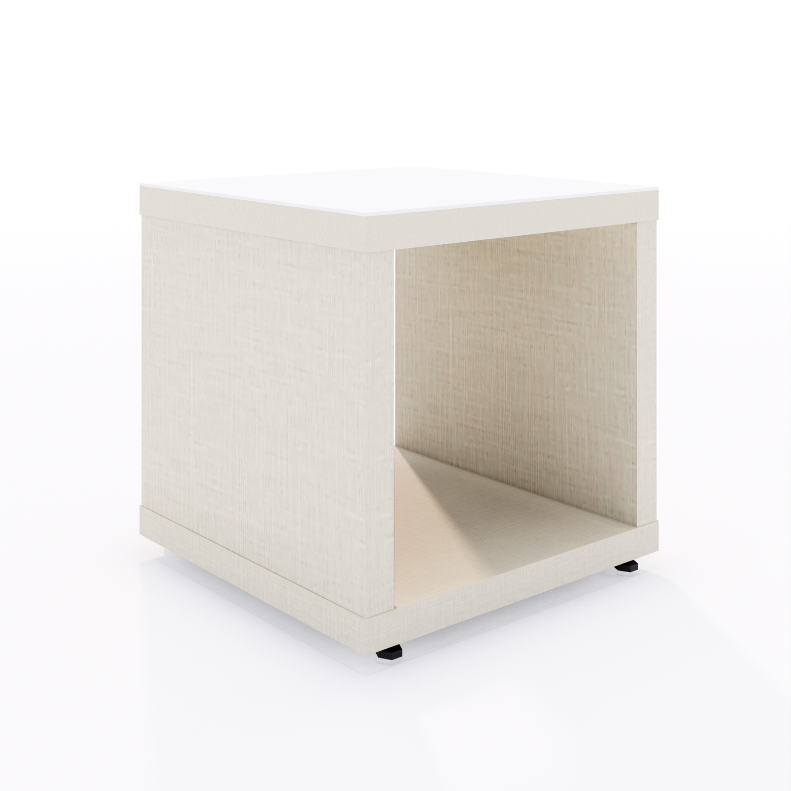 Mesa de Canto com Vidro – Recepção