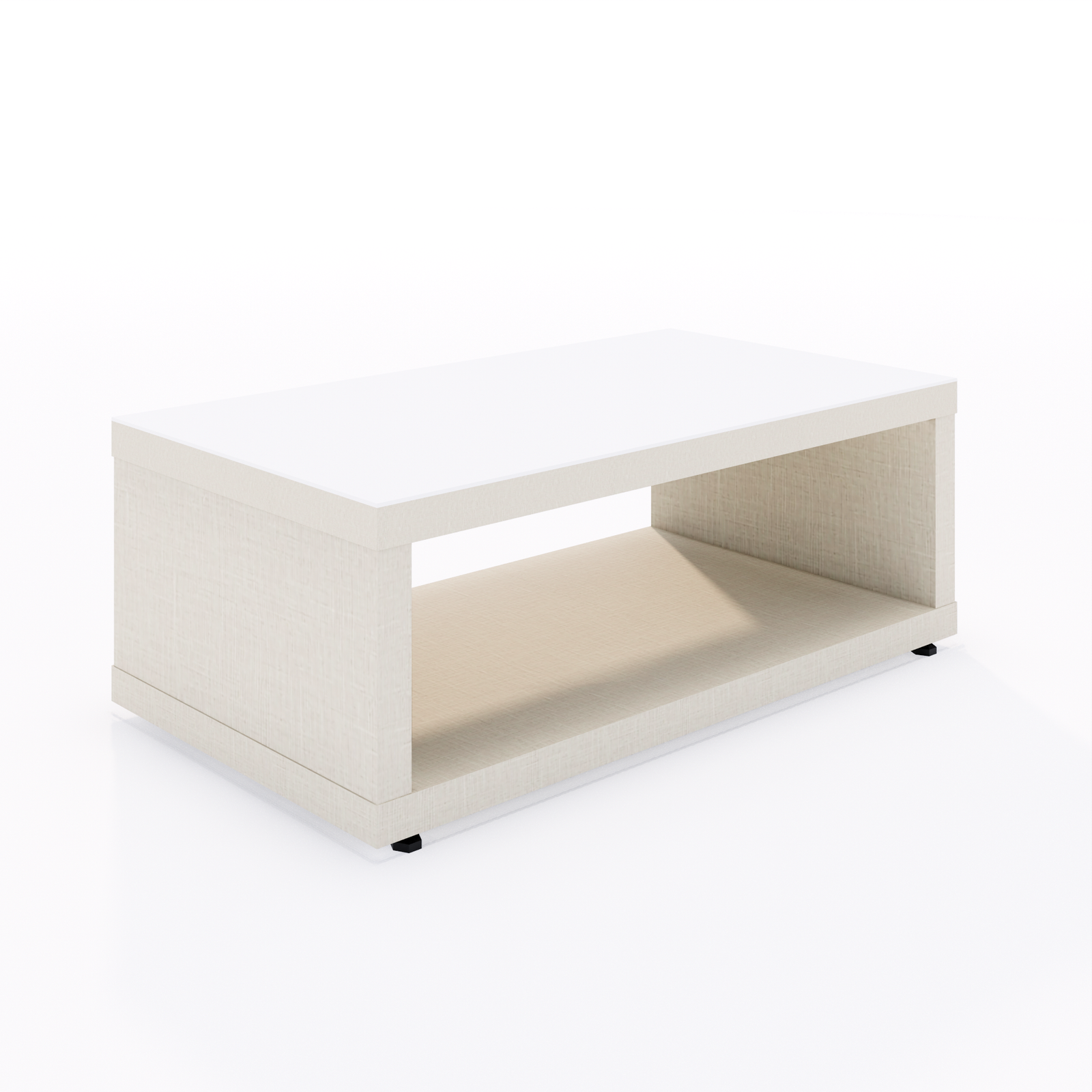 Mesa de Centro com Vidro – Recepção