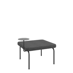 Rizoma Puff com Mesa Tulipa